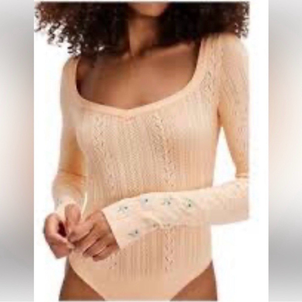 Free People Intimately Such a Dream Cuff Bodysuit